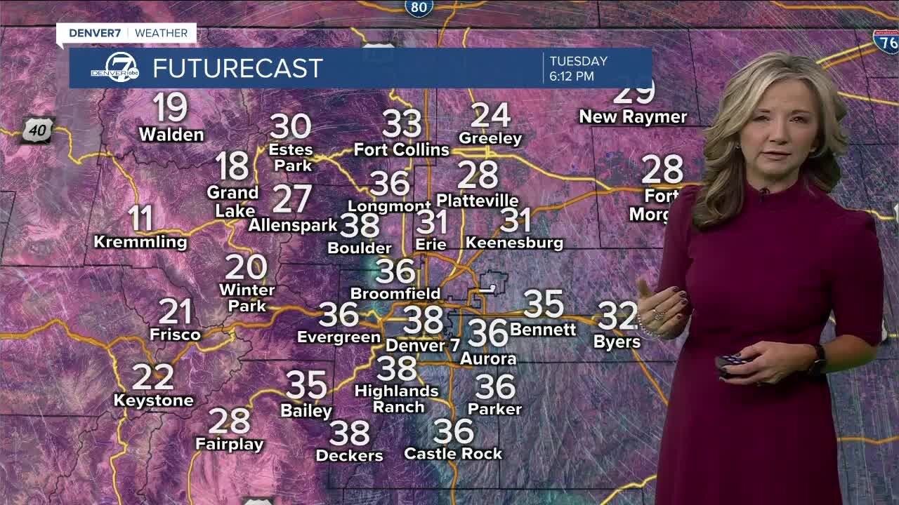 More 50s and sunshine in Denver this afternoon