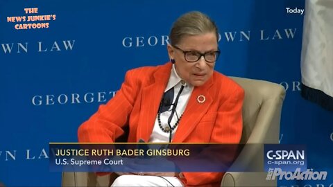 Justice Ruth Bader Ginsburg: The President is elected for 4 years, not 3 years.