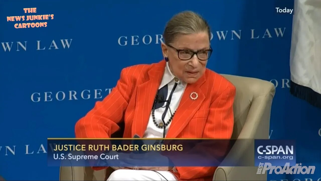Justice Ruth Bader Ginsburg: The President is elected for 4 years, not 3 years.