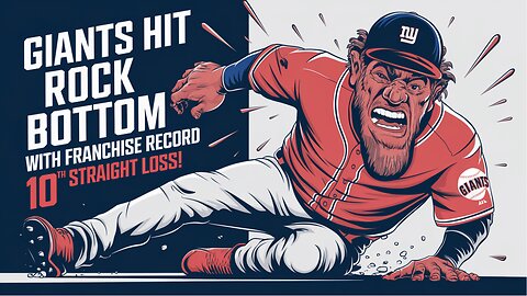 My 10-Game GIANTS Losing Streak Experiment Was a WILD RIDE!