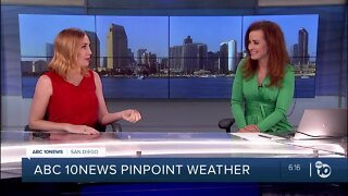 ABC 10News Pinpoint Weather with Meteorologist Leah Pezzetti