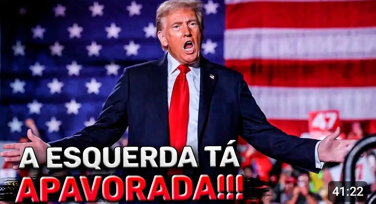 A ESQUERDA ESTÁ EM PÂNICO COM A VOLTA DO TRUMP!