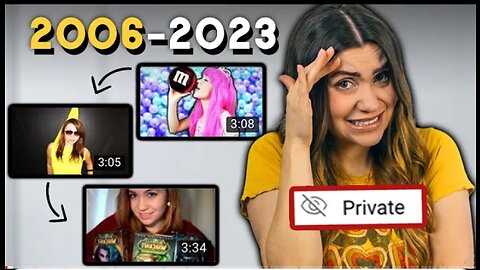 Reacting to my YOUTUBE ERAS | (500k thank you!) #Follow #myacount #viral
