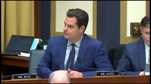 Rep Matt Gaetz Successfully Enters Hunter's Laptop Hard Drive Into Congressional Record