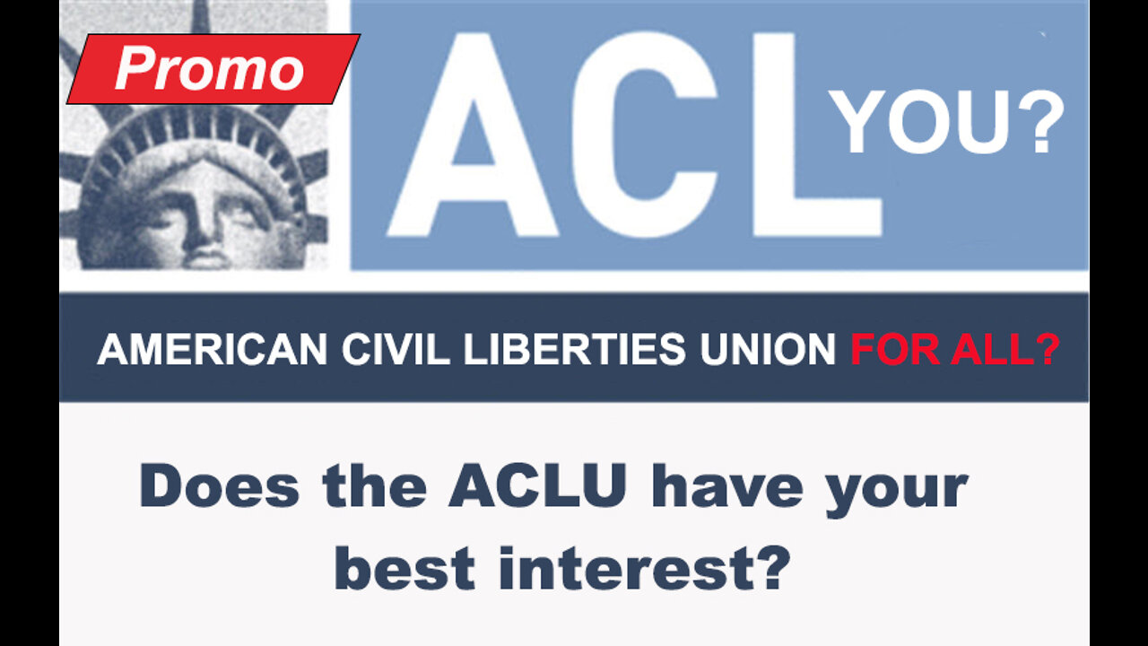 American Civil Liberties Union Alternative - Promo