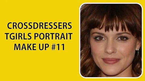 Exclusive Crossdressers and Tgirls Portrait Make Up #11