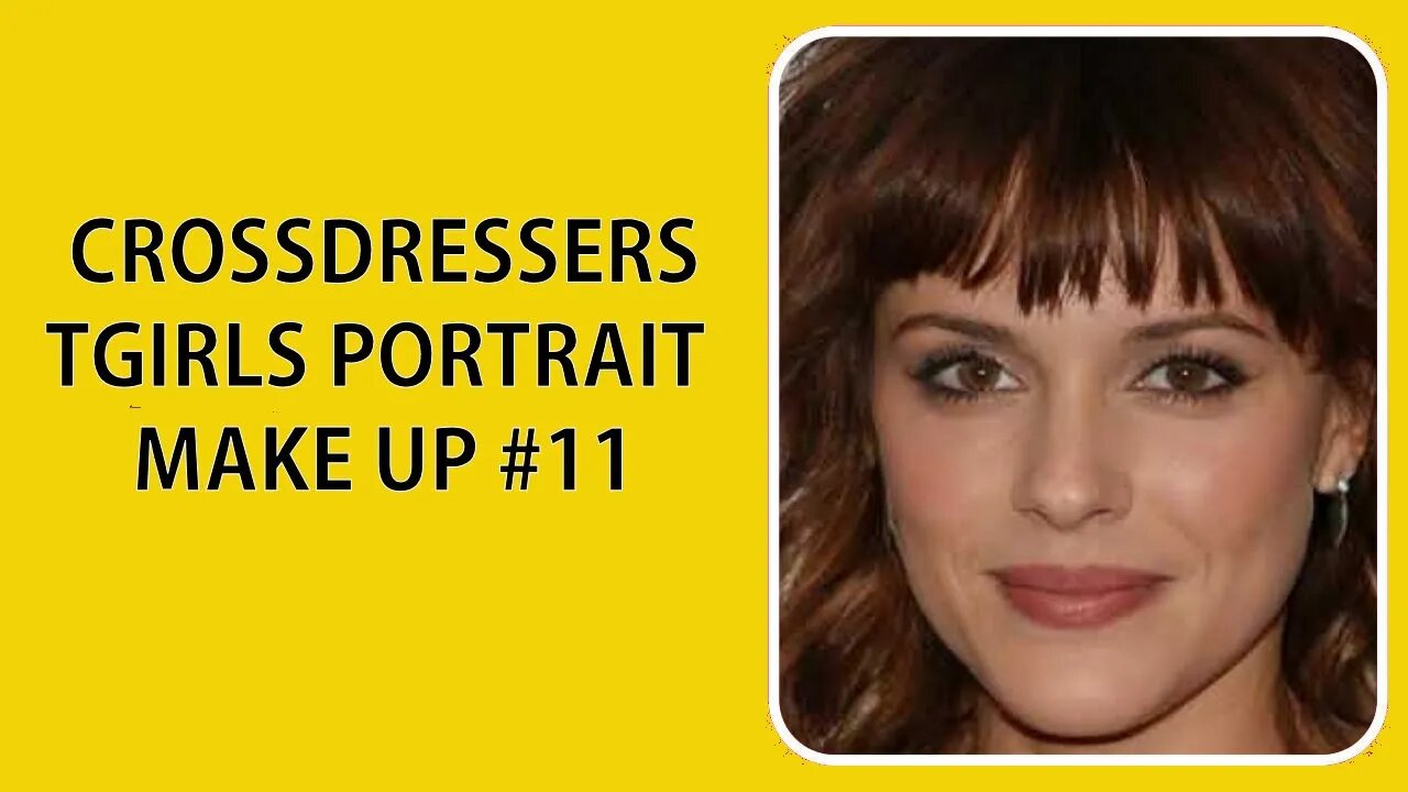 Exclusive Crossdressers and Tgirls Portrait Make Up #11