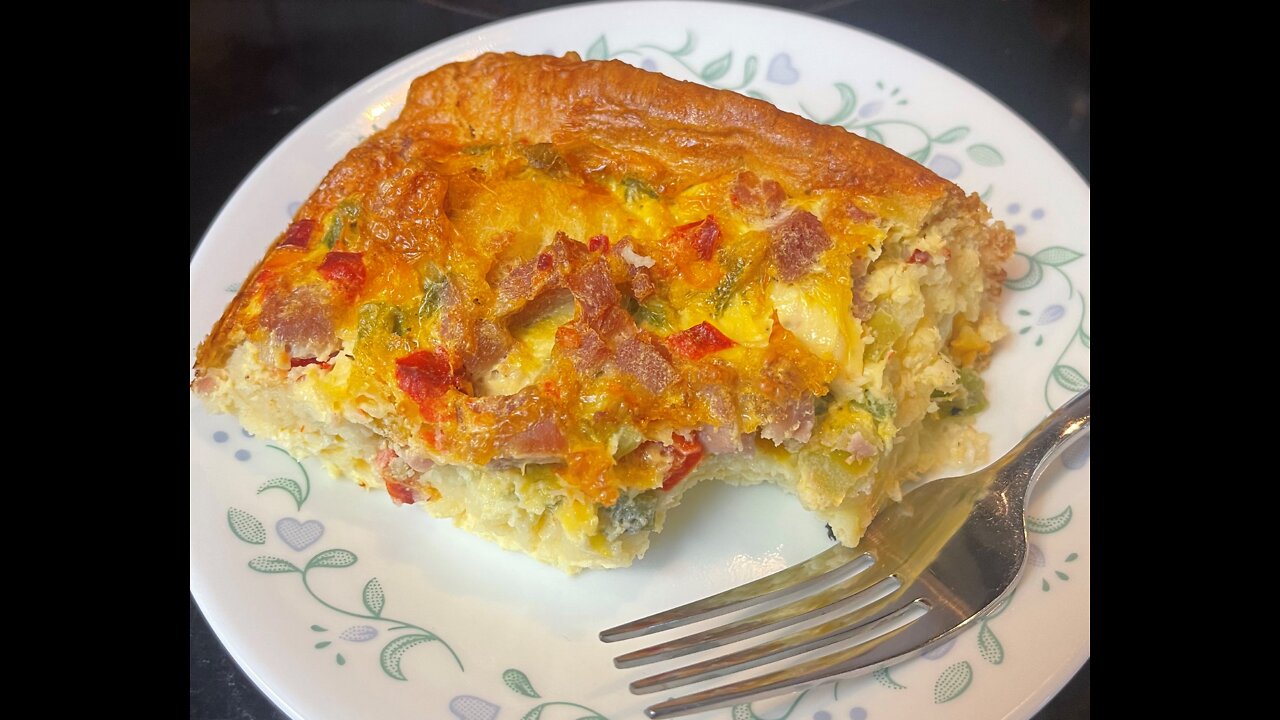 Super simple super fast quiche recipe