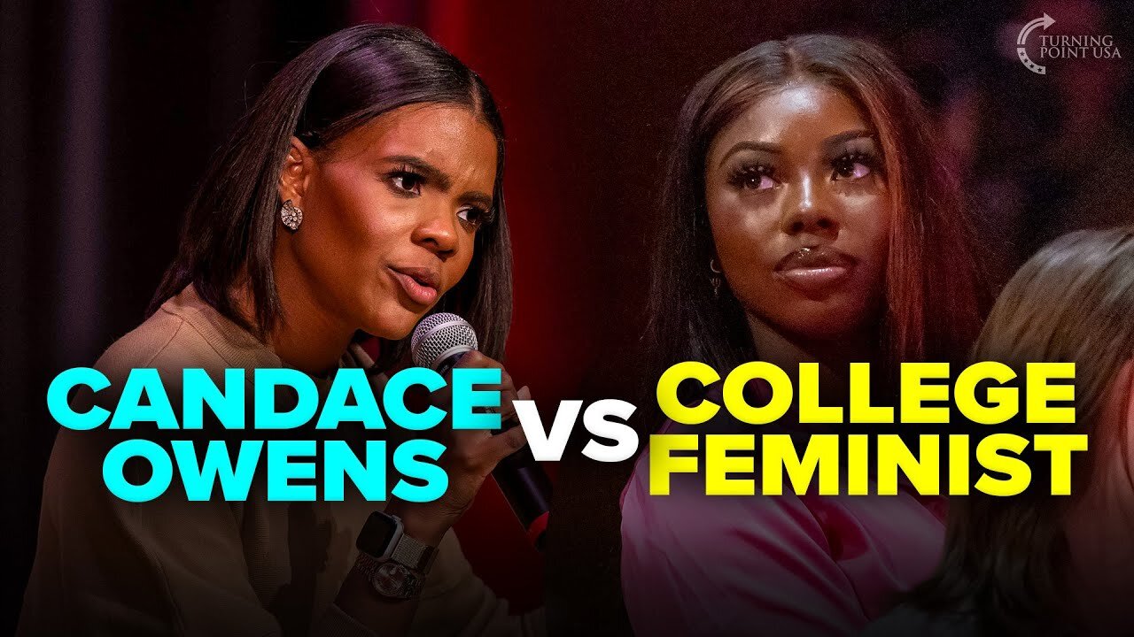 Candace Owens DEBATES College Feminist 👀🔥 *FULL CLIP*