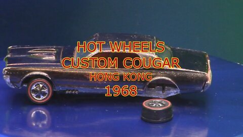 HOT WHEELS REDLINE CUSTOM COUGAR RESTORATION & REPAIR!