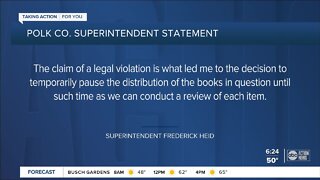 Polk Schools to review 16 books deemed illegal by stakeholder group, superintendent says