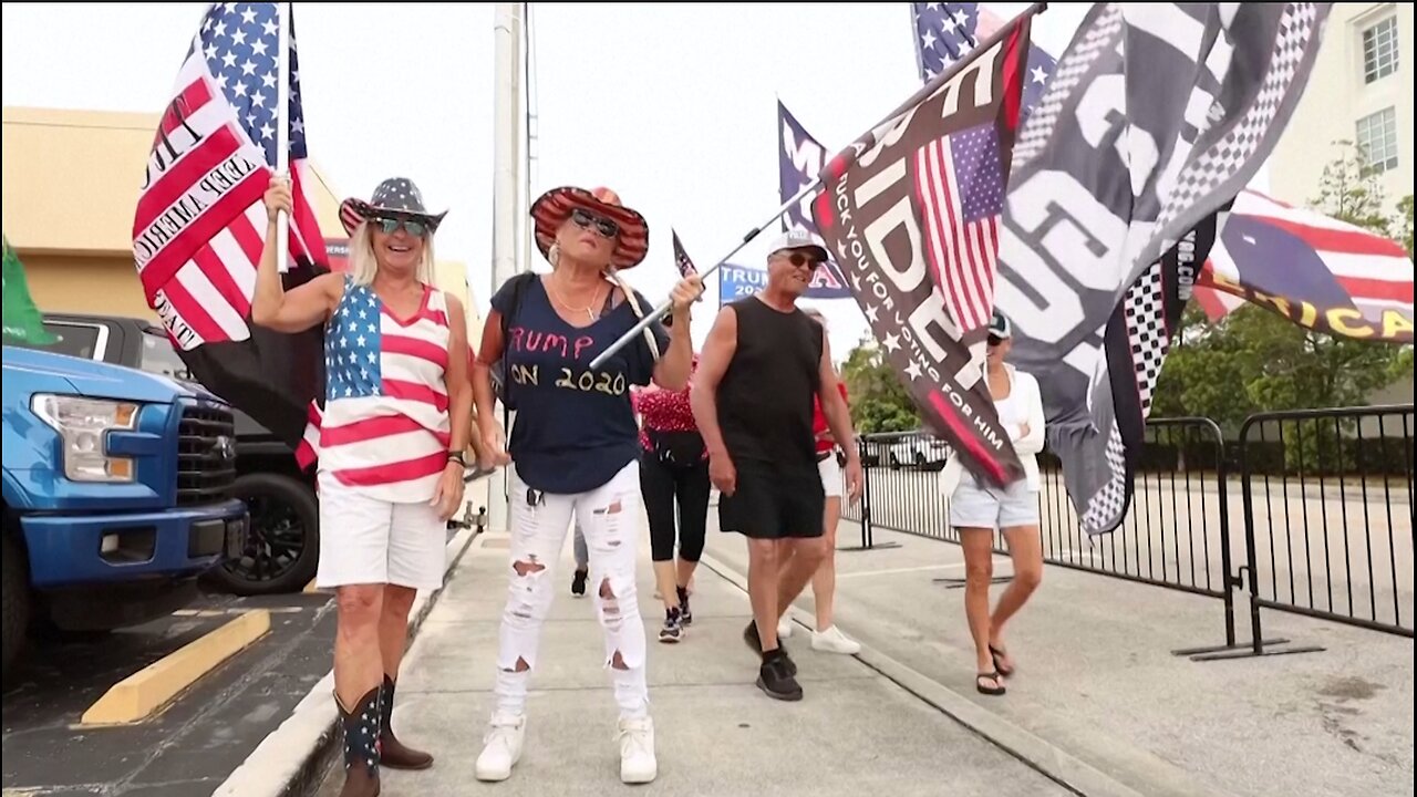 Трамп прибыл в здание суда Флориды по делу о секретных документах