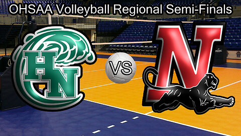 OHSAA Volleyball Tournament Regional Semi-Finals: Norton Vs Holy Name (October 31, 2024)