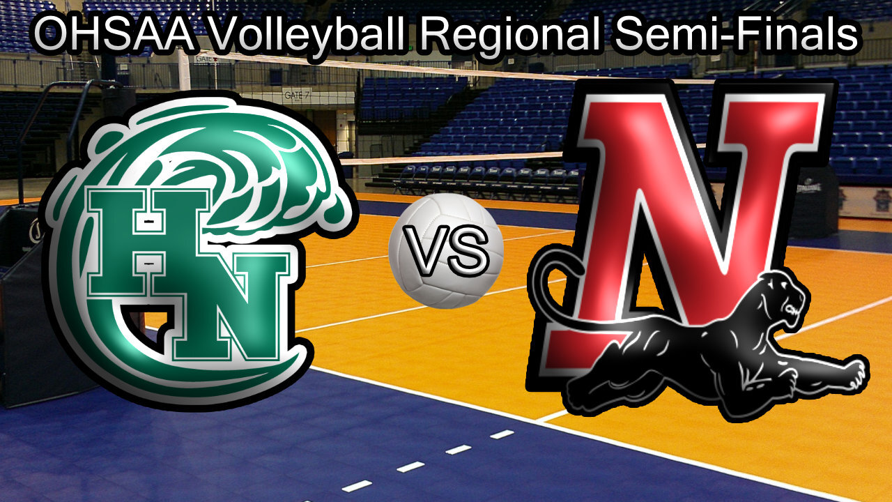 OHSAA Volleyball Tournament Regional Semi-Finals: Norton Vs Holy Name (October 31, 2024)