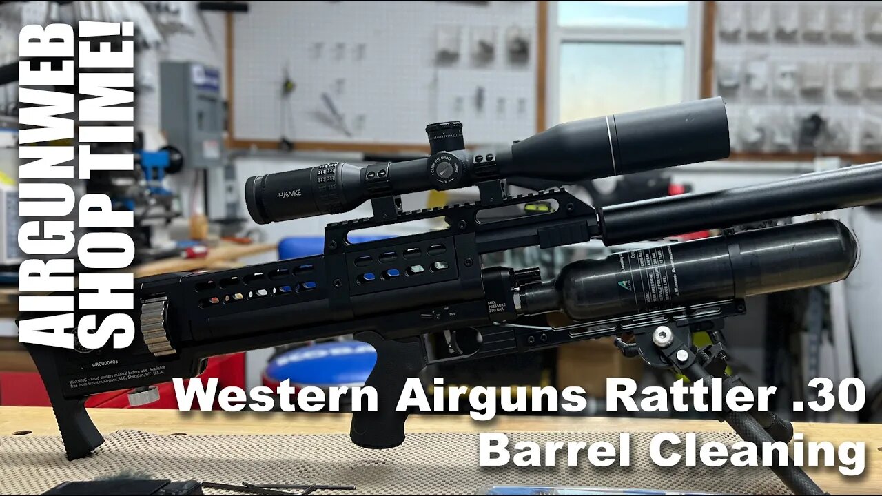 Barrel Cleaning Process on the Western Airguns Rattler .30 Semi-Automatic Big Bore Airgun