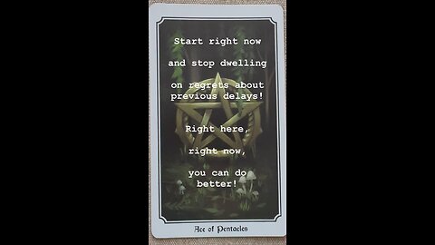 MEDITATION #start #newbeginnings #opportunity #dobetter #rightnow #tarot #tarotary #dailycard