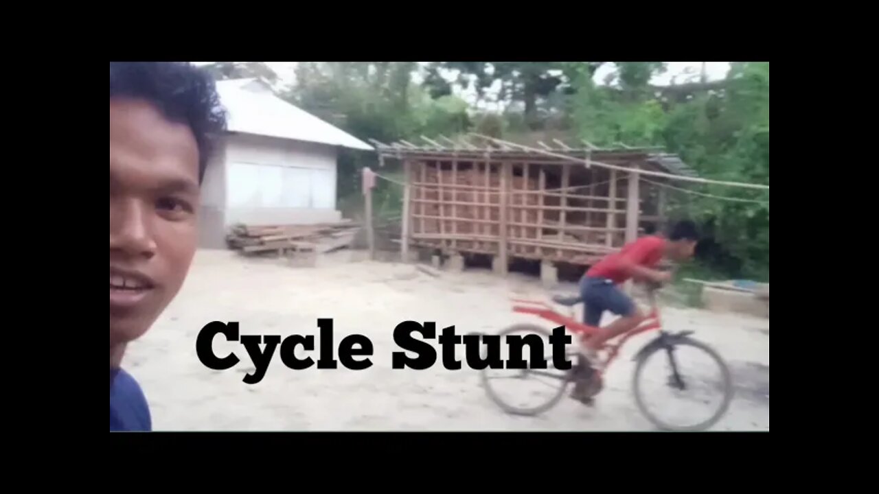 Cycle Stunt 🚴@BkjBoysVlogs