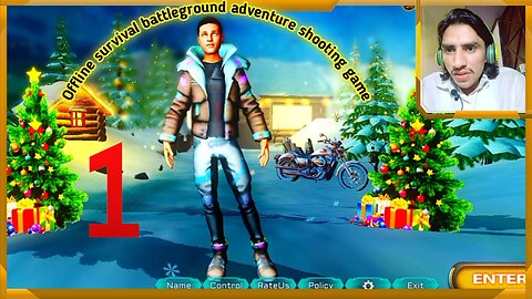 Offline survival battleground adventure shooting game play