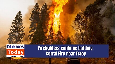 Firefighters Battle Massive Blaze Near Tracy! 🔥News Today | USA