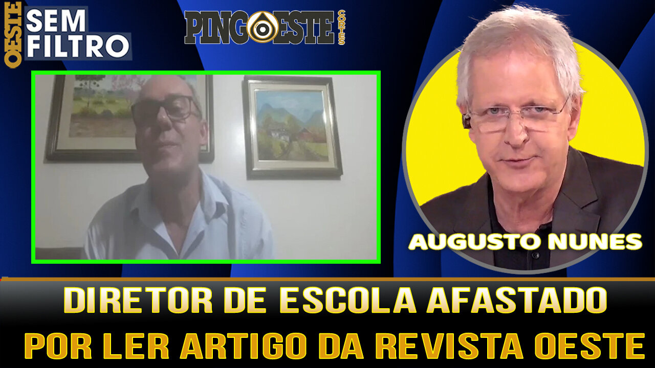 Diretor de escola é afastado por ter lido em rádio artigo da Revista Oeste [AUGUSTO NUNES]