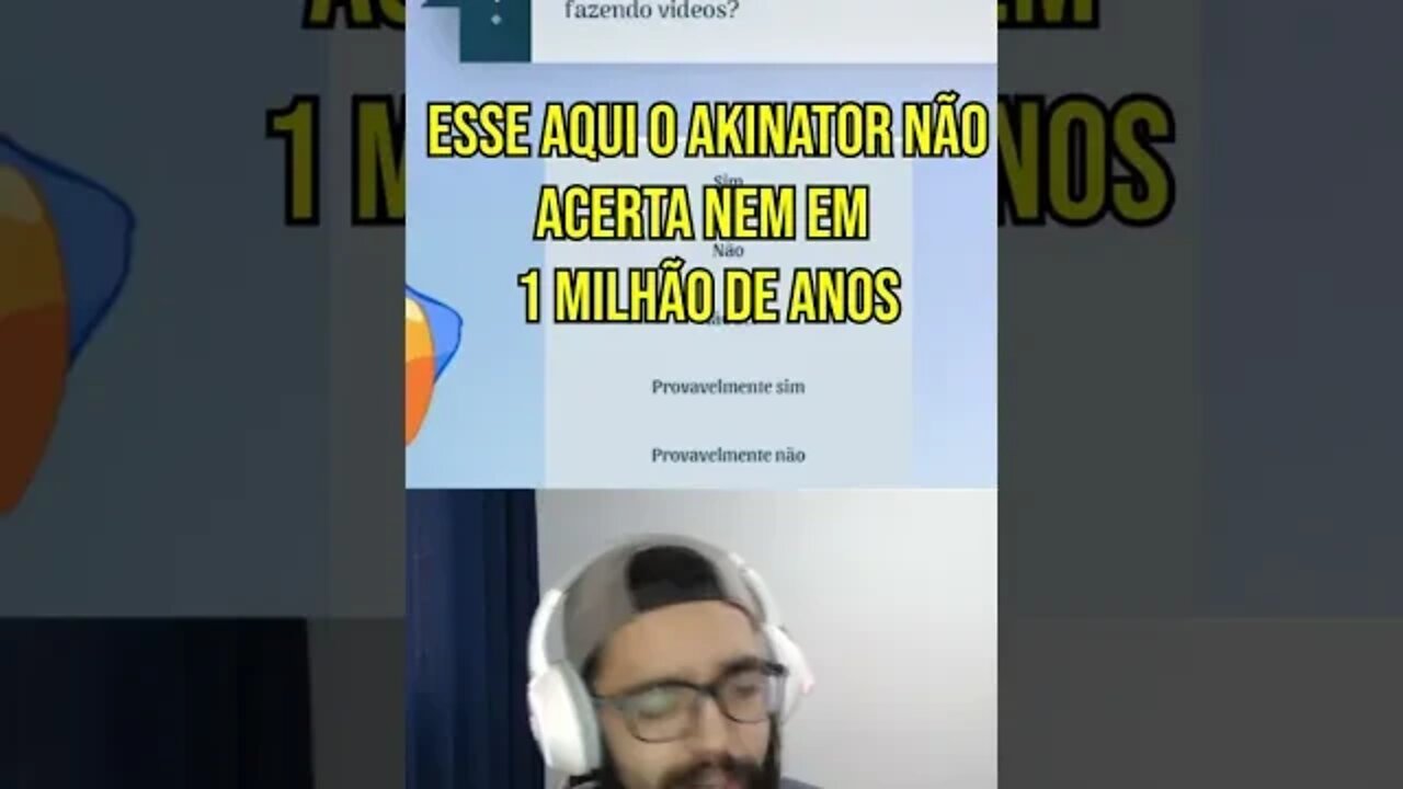 Sera que o Akinator ADIVINHA o Monstro da Palha?