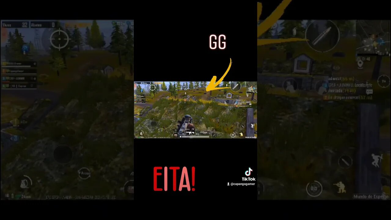 PUBG GG o pai tá on