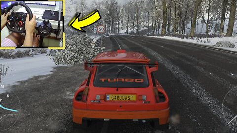 RENAULT 5 TURBO Forza Horizon 4 gameplay Logitech g29