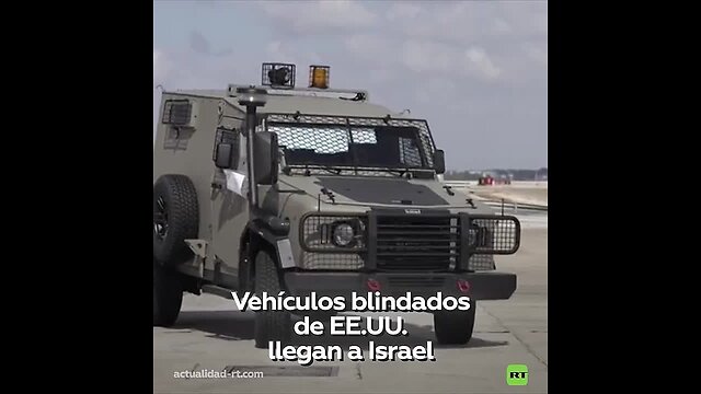 EEUU entrega mas vechiculos blindados a Israel