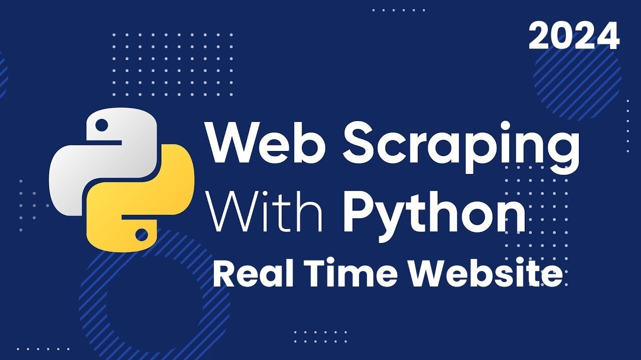 Master Web Scraping in Python: Extracting Data from Real Websites | Comprehensive Tutorial