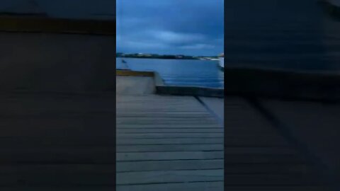 Cool Wire-frame Ship downtown Halifax