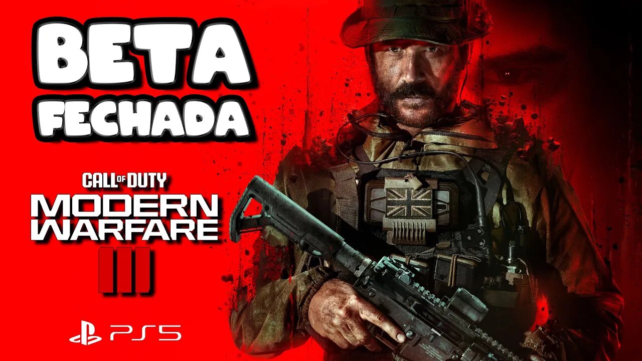 BETA CALL OF DUTY - Modern Warfare III Versão PS5