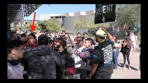 Demon jumps into student tries to attack Preacher!