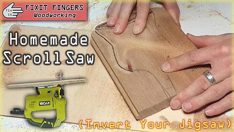 Makeing an Inverted Jigsaw Table (DIY Scroll Saw)