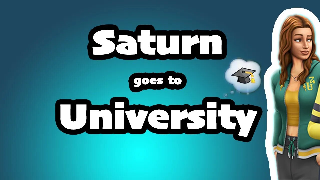 Saturn University | Sims 4 PS4/PS5