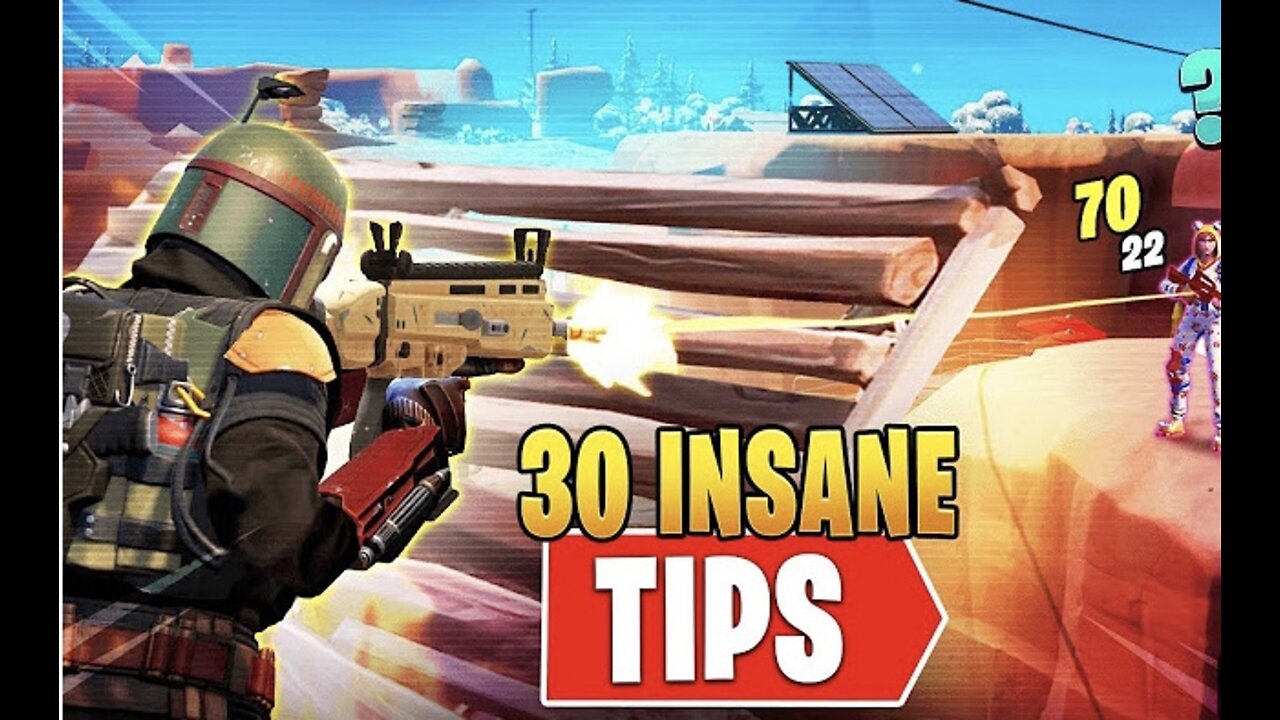 30 Quick Tips & Tricks So You Can Improve FAST & WIN MORE Fortnite GAMES!