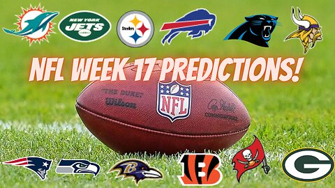 NFL PREDICTIONS - WEEK 17