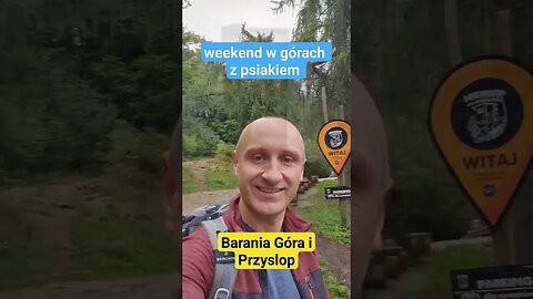 piękny weekend w górach deszczowo słoneczny z psiakiem