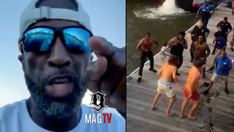 "I Got The Holy Ghost" Rickey Smiley Reacts To Riverfront Brawl In Montgomery Alabama! 🥊