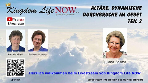 Altäre: Dynamische Durchbrüche im Gebet - Teil 2 (Juliana Bosma / Nov. 2022)