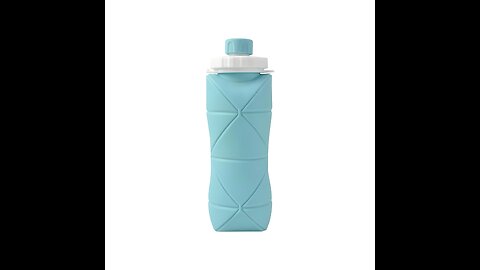 Portable and Creative Silicone Folding Water Cup - Ideal for Camping and Hiking
