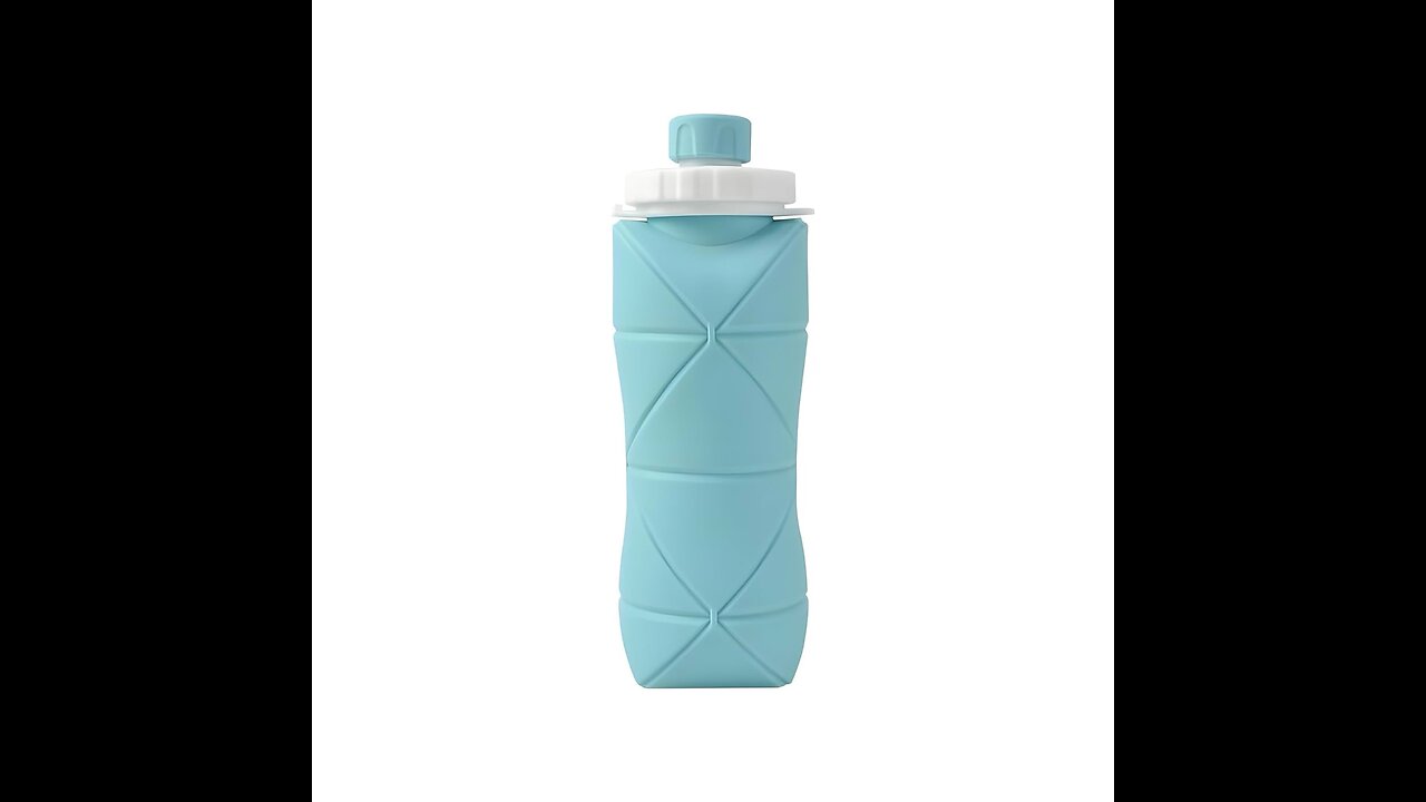 Portable and Creative Silicone Folding Water Cup - Ideal for Camping and Hiking