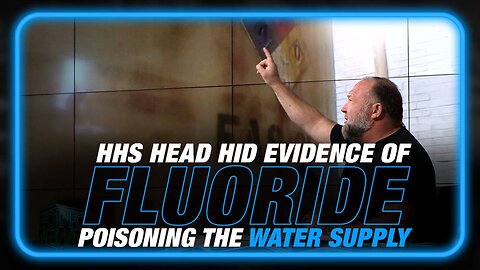 Alex Jones: Tranny HHS Head Hides Report On Fluoride Toxicity For Children - 4/6/23