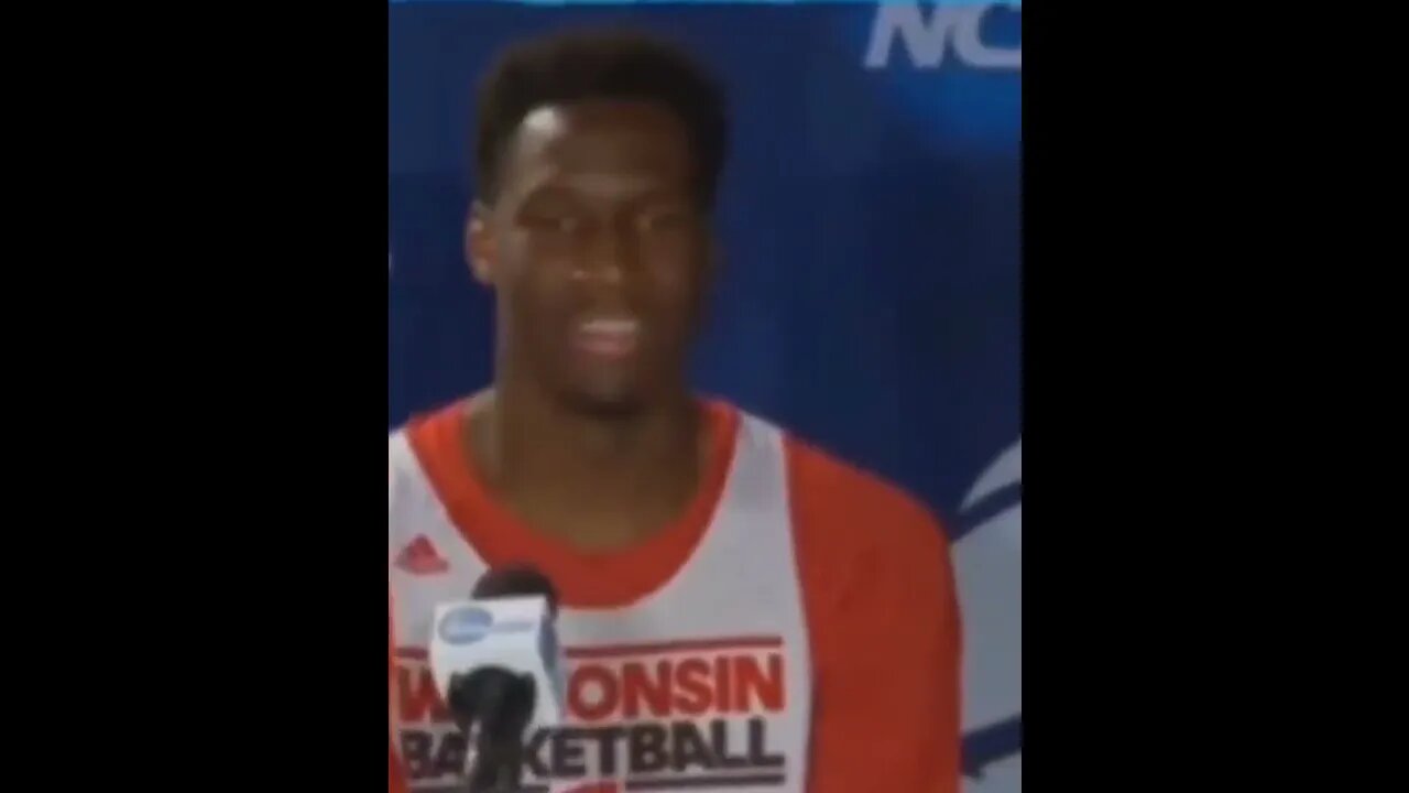 He didn't realise the mic was on