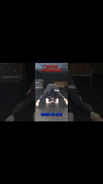 Heroes Training Center | Jiu-Jitsu & MMA Solo Drill "Sit-Thru To Knee" | Yorktown Heights NY #Shorts