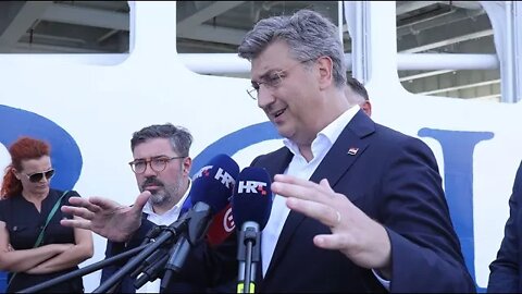 Plenković o SDP-u: "Oni su zaslužni sto posto, za euro, EU, Schengen. Živio SDP"