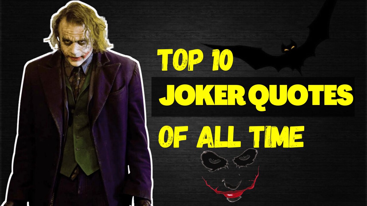 TOP 10 Joker Quotes || Motivational quotes about life || #quotes #motivation