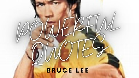 Bruce Lee Quotes