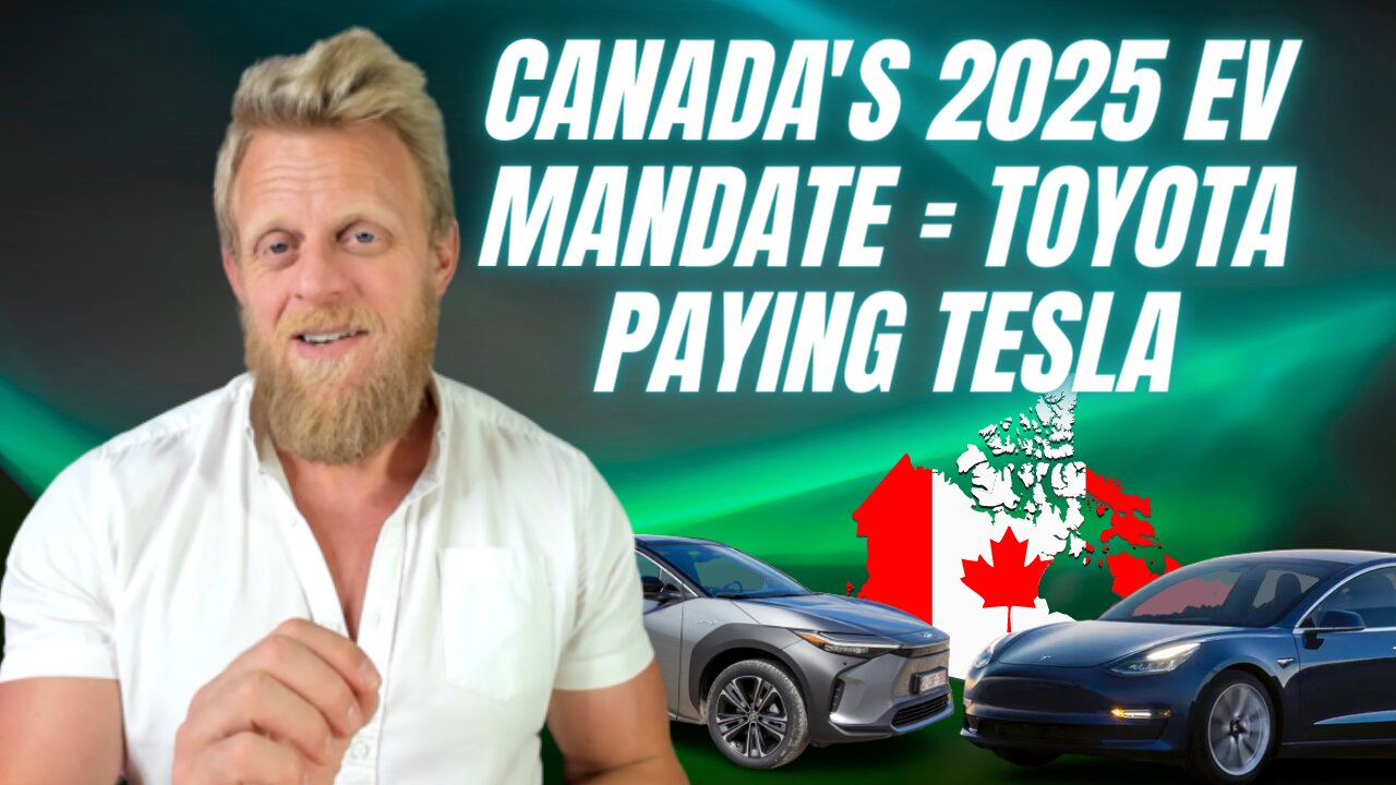 20% of all vehicles will need to run on electricity in 24 months in Canada!