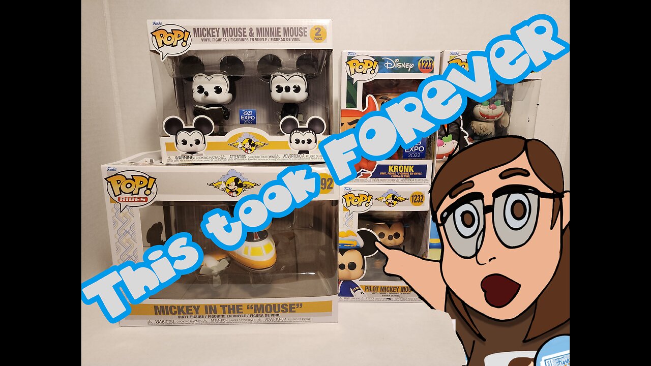 D23 Expo Funko Haul & Unboxing