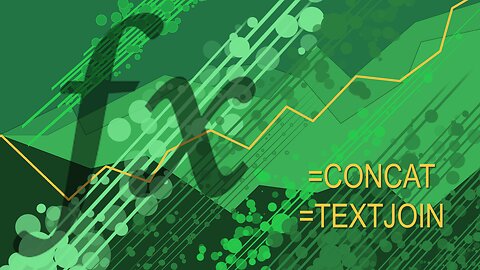 Excel Functions 101 - CONCAT TEXTJOIN